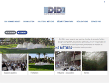 Tablet Screenshot of didclim.fr